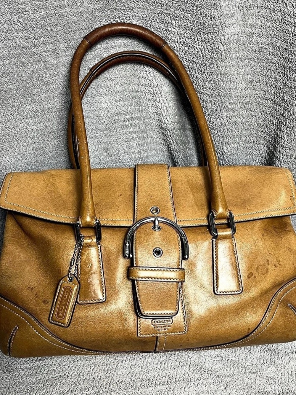 Coach vintage Hampton soho buckle 9550 brown